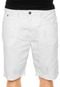 Bermuda Sarja Calvin Klein Jeans Bolsos Branca - Marca Calvin Klein Jeans