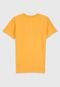 Camiseta Rip Curl Infantil Logo Amarela - Marca Rip Curl