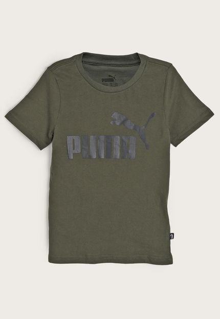 Camiseta Puma Logo Verde - Marca Puma