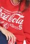 Moletom Fechado Coca-Cola Jeans Lettering Vermelho - Marca Coca-Cola Jeans