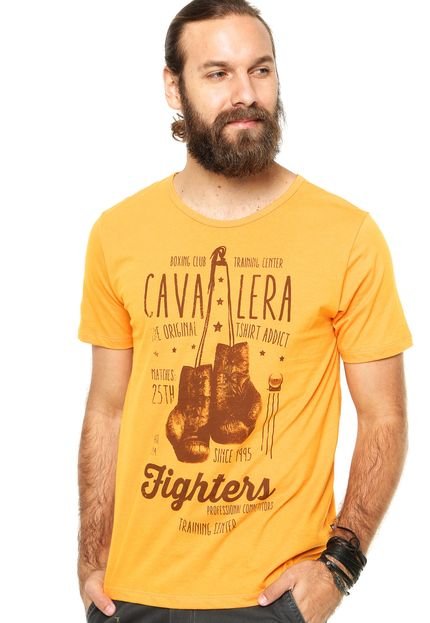 Camiseta Manga Curta Cavalera Amarela - Marca Cavalera