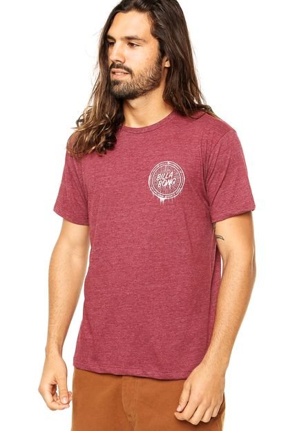 Camiseta Billabong Board Arch Vinho - Marca Billabong