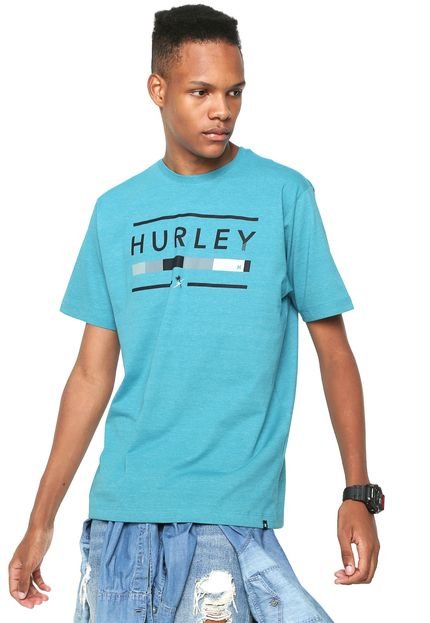 Camiseta Hurley Silk Jockey Triblend Verde - Marca Hurley