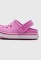 Babuche Infantil Crocs Crocband Off Court Clog Rosa - Marca Crocs