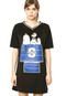 Vestido Casinha SNOOPY DAFITI FASH! Preto - Marca DAFITI FASH!