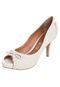 Peep Toe Santa Lolla Off White - Marca Santa Lolla