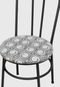 Cadeira Milla Craqueado/Tick espiral AçoMix Cinza - Marca Açomix
