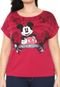 Blusa Cativa Disney Plus Estampada Rosa - Marca Cativa Disney Plus