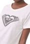 Camiseta Roxy Vintage Handmade Off-white - Marca Roxy