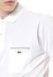 Camisa Polo Lacoste Classic Bolso Branca - Marca Lacoste