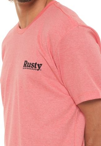 Camiseta Rusty The Firm Coral