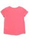 Camiseta GAP Infantil Logo Stars Pink - Marca GAP