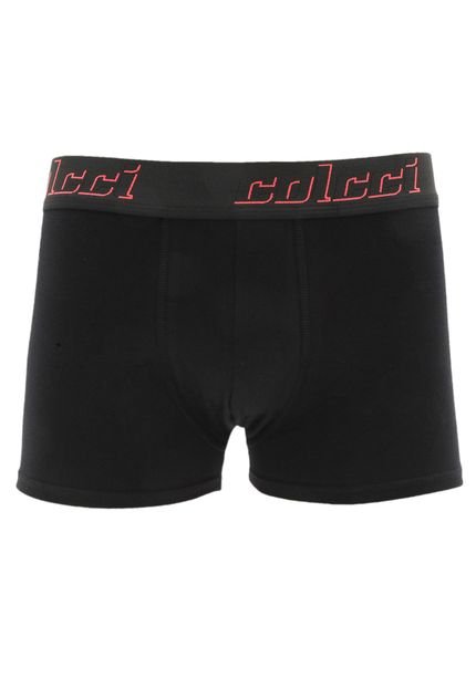 Cueca Colcci Boxer Logo Preta - Marca Colcci