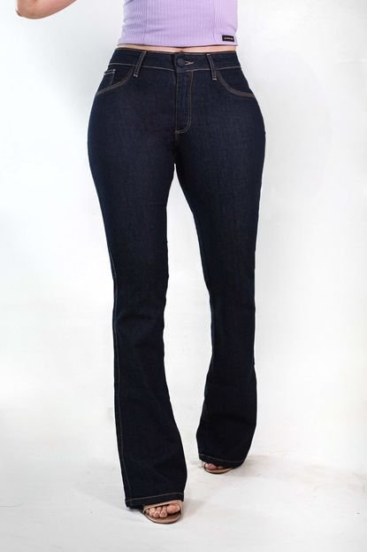 Calça Jeans Flare Feminina Cintura Média Elastano Anticorpus - Marca Anticorpus JeansWear