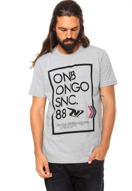 Camiseta Onbongo Gabon Cinza - Marca Onbongo