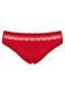 Calcinha Calvin Klein Underwear Tanga Perfectly Fit Vermelha - Marca Calvin Klein Underwear