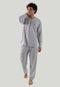 Kit 2 Pijama Longo Linha Noite Masculino Inverno Cores Sortidas - Marca Linha Noite