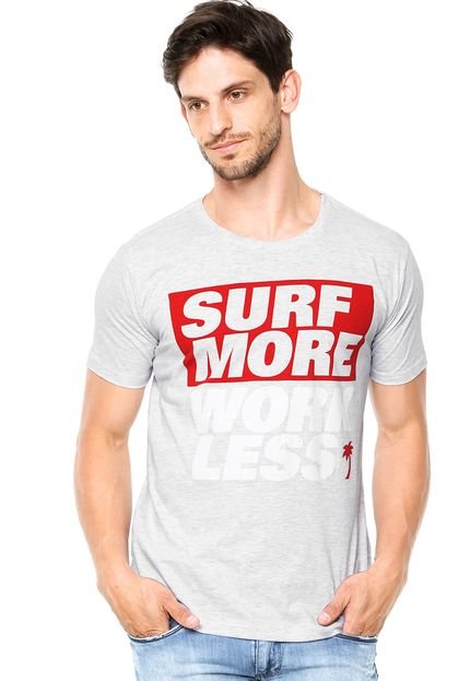 Camiseta Local Motion Surf More Cinza - Marca Local Motion