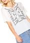 Blusa Acrobat Bordado Branca - Marca Acrobat