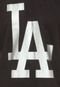 Regata New Era Permanente Los Angeles Dodgers Preta - Marca New Era