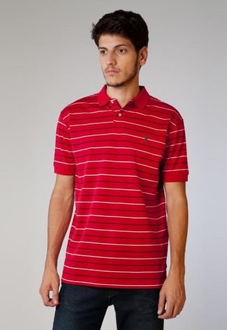 Camisa Polo Ralph Lauren Traditional Listrada - Compre Agora