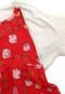 Vestido Fakini Infantil Estampado Vermelho - Marca Fakini
