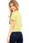 Blusa Calvin Klein Jeans Estampa Abstrata Amarela - Marca Calvin Klein Jeans