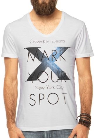 Camiseta Calvin Klein Jeans Your Branca