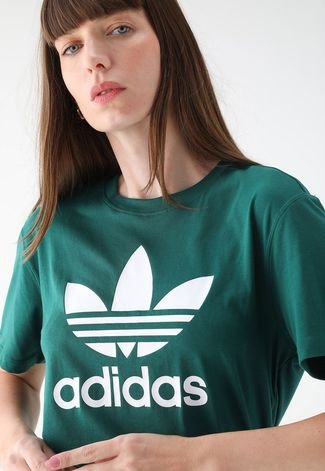 Camiseta adidas Originals Logo Verde