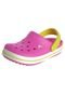 Papete Crocs Crocband Kids Neon Rosa - Marca Crocs