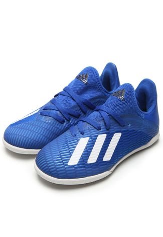 Chuteira adidas Performance Menino X 19 3 In Jr Azul Compre