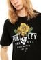 Camiseta Hurley Silk Flowering Youth Preta - Marca Hurley