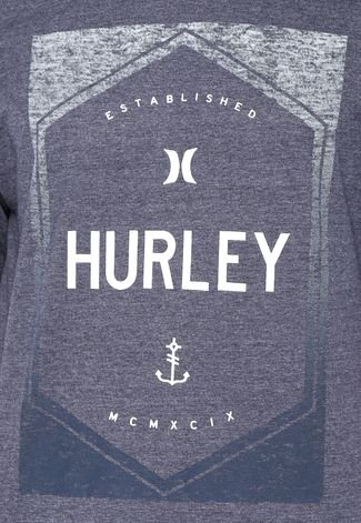 Camiseta Hurley Knocked Out Azul