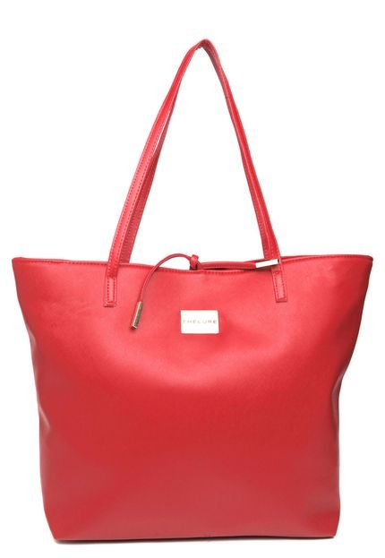 Bolsa Sacola Thelure Textura Vermelho - Marca Thelure