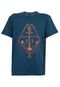 Camiseta Mc Juvenil Billabong Anchor Marinho Mers - Marca Billabong