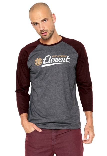 Camiseta Element Signature Cinza - Marca Element