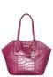 Bolsa Fellipe Krein Croco Rosa - Marca Fellipe Krein