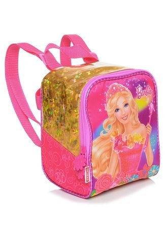 Lancheira Barbie A Princesa e A Pop Star Dourada - Compre Agora