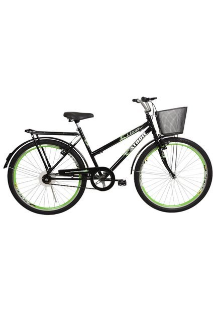 Bicicleta Aro 26 V-Brake com Aero Grace Verde Athor - Marca Athor Bikes