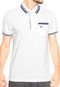 Camisa Polo Lacoste Bolso Branco/Azul-Marinho - Marca Lacoste