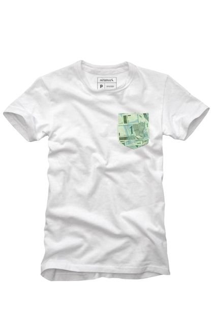 Camiseta Dinheiro No Bolso Reserva Branco - Marca Reserva