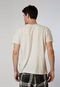 Camiseta Slim Boxe Off White - Marca Colcci