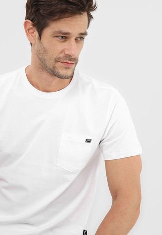 Camiseta Billabong Team Pocket Branca