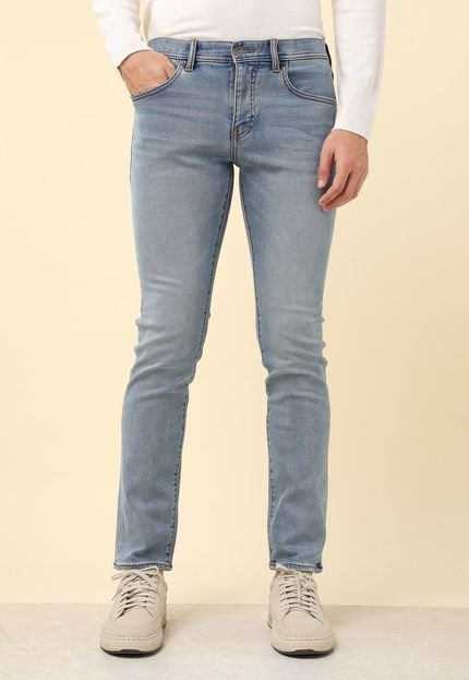 Calça Jeans AX ARMANI EXCHANGE Skinny Estonada Azul - Marca AX ARMANI EXCHANGE