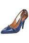 Scarpin Anna Flynn Bico Fino Azul - Marca Anna Flynn