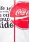 Blusa Coca-Cola Clothing Life Is Branca - Marca Coca-Cola Jeans