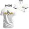 Camiseta Plus Size Estampada Premium T-Shirt Olho Asas Frente Costas - Branco - Marca Nexstar