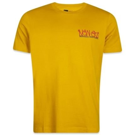 Camiseta New Era Regular New Era Brasil Amarelo - Marca New Era