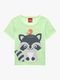 Conjunto Infantil Menino Camiseta   Bermuda Kyly Verde - Marca Kyly