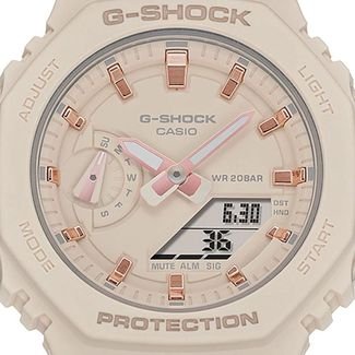 Relógio G-Shock GMA-S2100-4ADR Bege